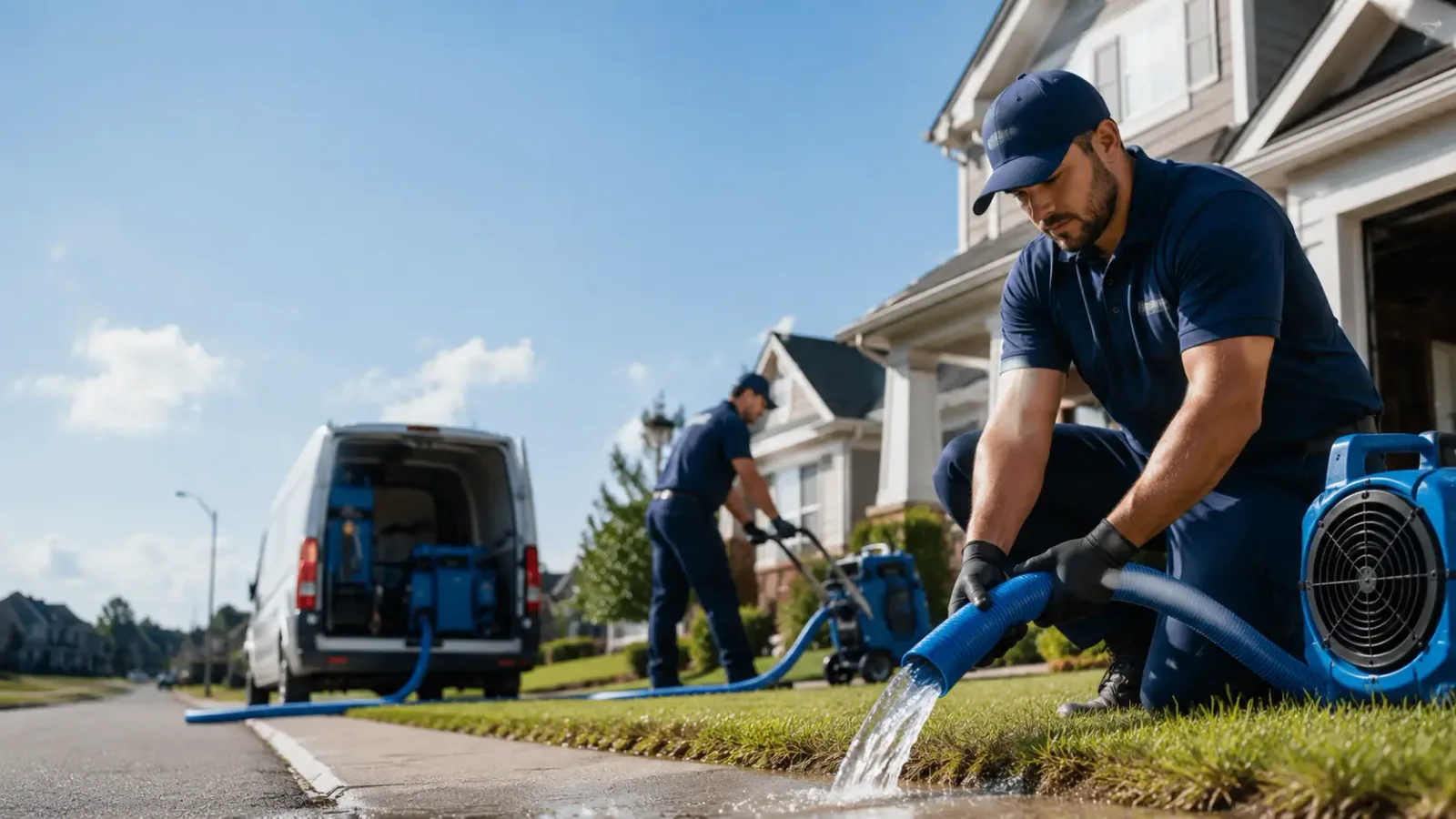Flood Damage Restoration in Martins Ferry, OH